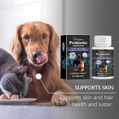 Natural Pet Probiotic Digestive Supplement