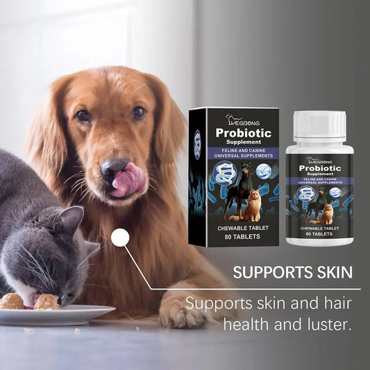Natural Pet Probiotic Digestive Supplement