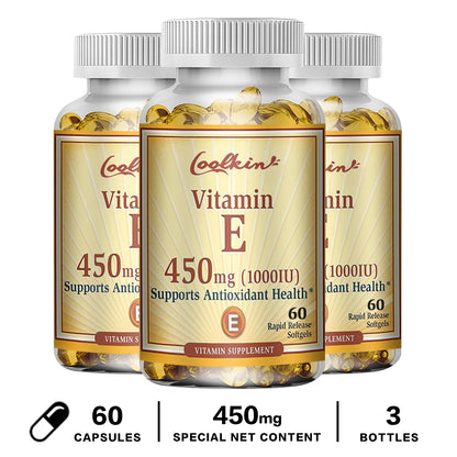 Vitamin E Capsules for Firming & Radiance