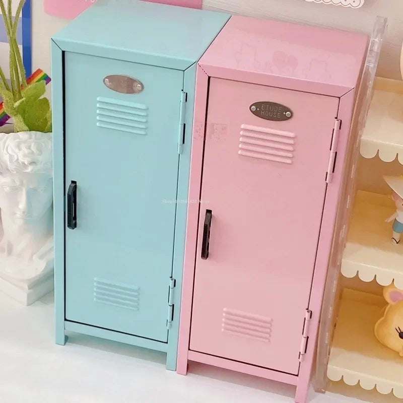 Pink Iron Cosmetic Organizer Rack