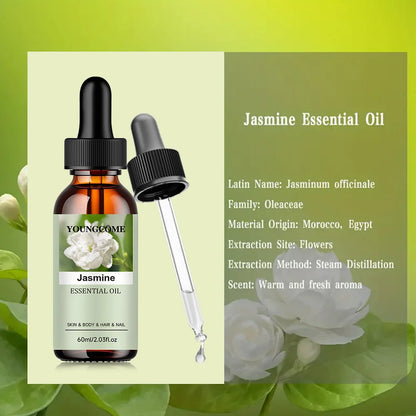 Organic Jasmine Oil for Massage