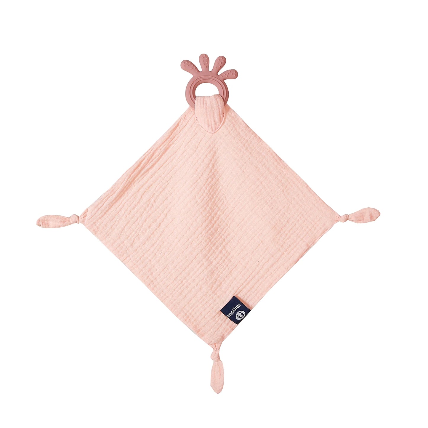 Baby Soother Towel & Muslin Cotton Bib