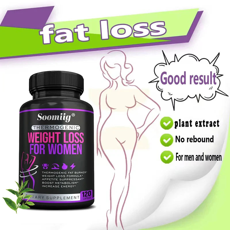 Natural Plant-Based Fat Burner Supplement
