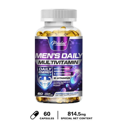 Energy and Immune Vitamin Supplement for Men