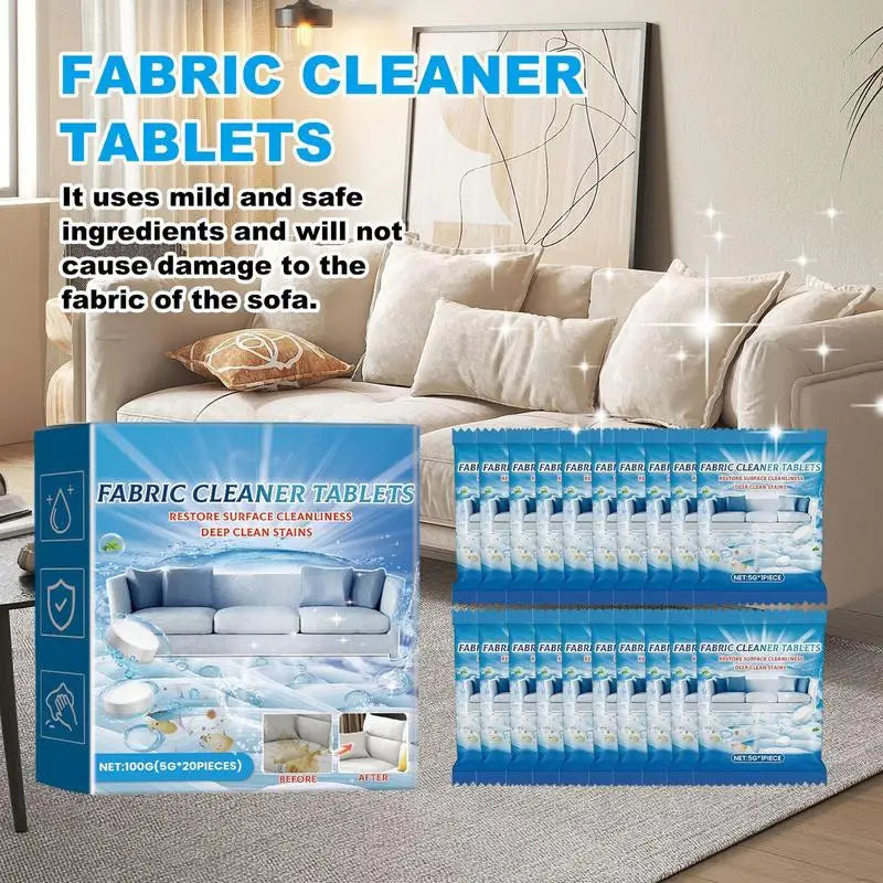 Multifunctional Fabric Cleaning Tablets