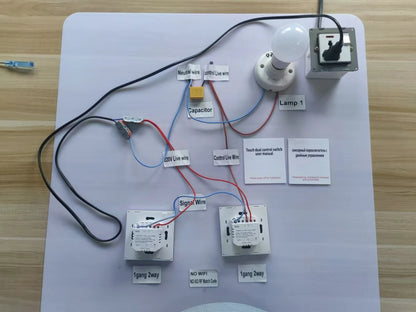 JHJCH Dual Touch Wall Switch