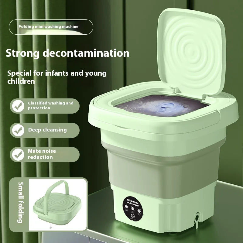 8L Small Washer with Spin Dryer