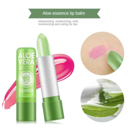Long-Lasting Moisturizing Aloe Lipstick