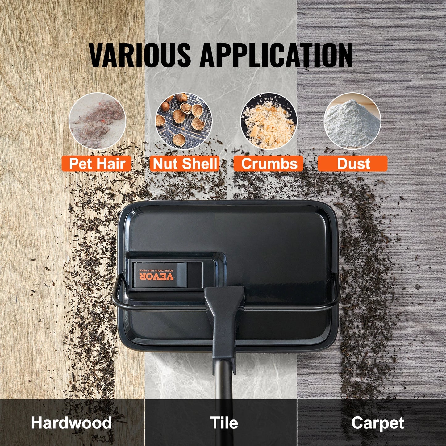 Hardwood and Wood Floor Sweeper