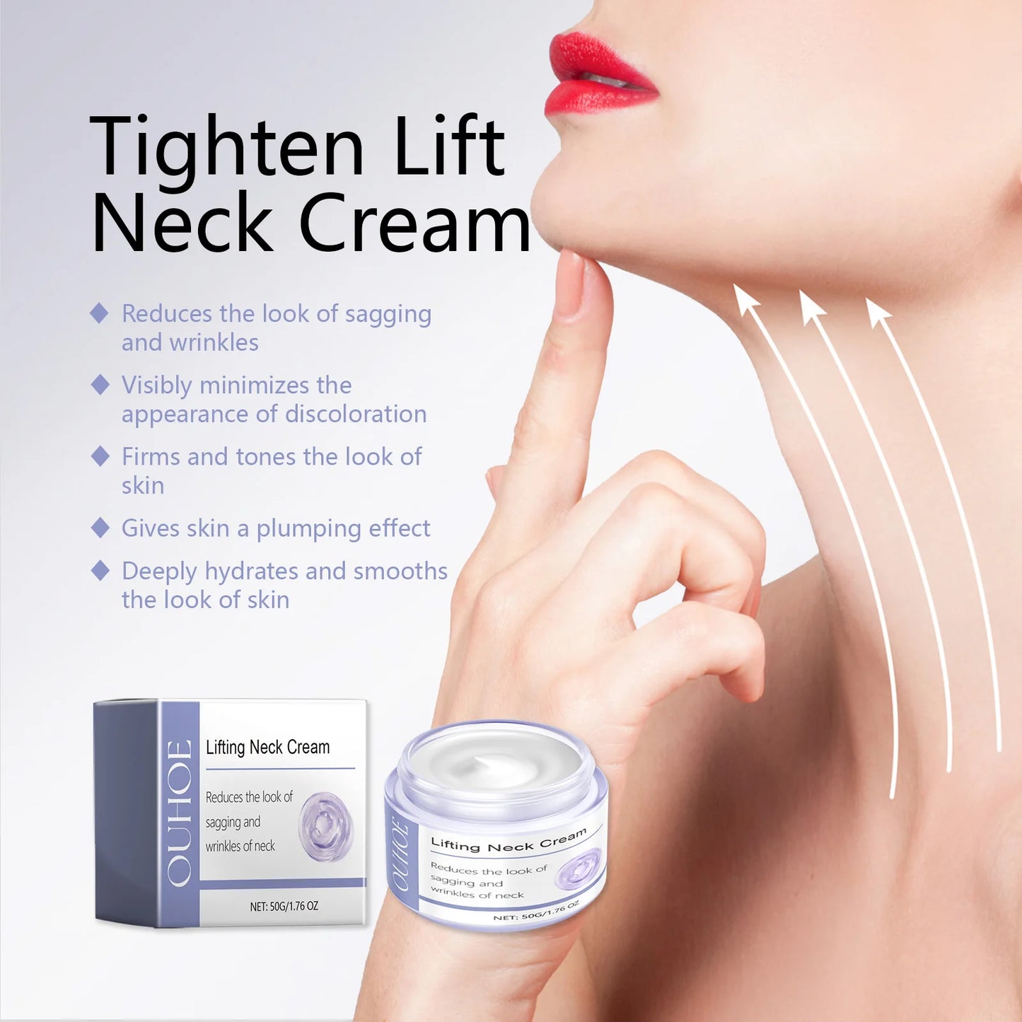 OUHOE Anti-Wrinkle Firming Neck Cream