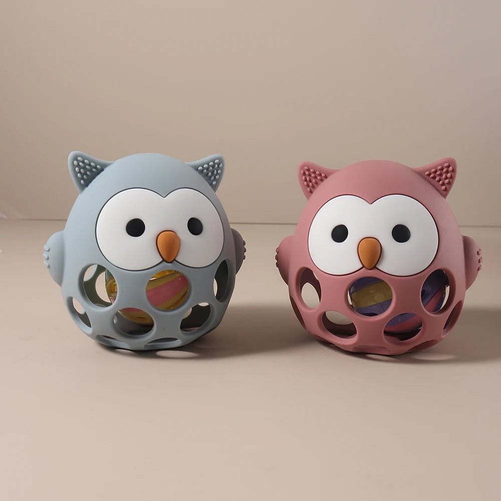 Owl Shaped Silicone Baby Teether