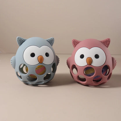 Owl Shaped Silicone Baby Teether