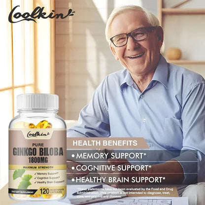 Organic Ginkgo Leaf Brain Supplement