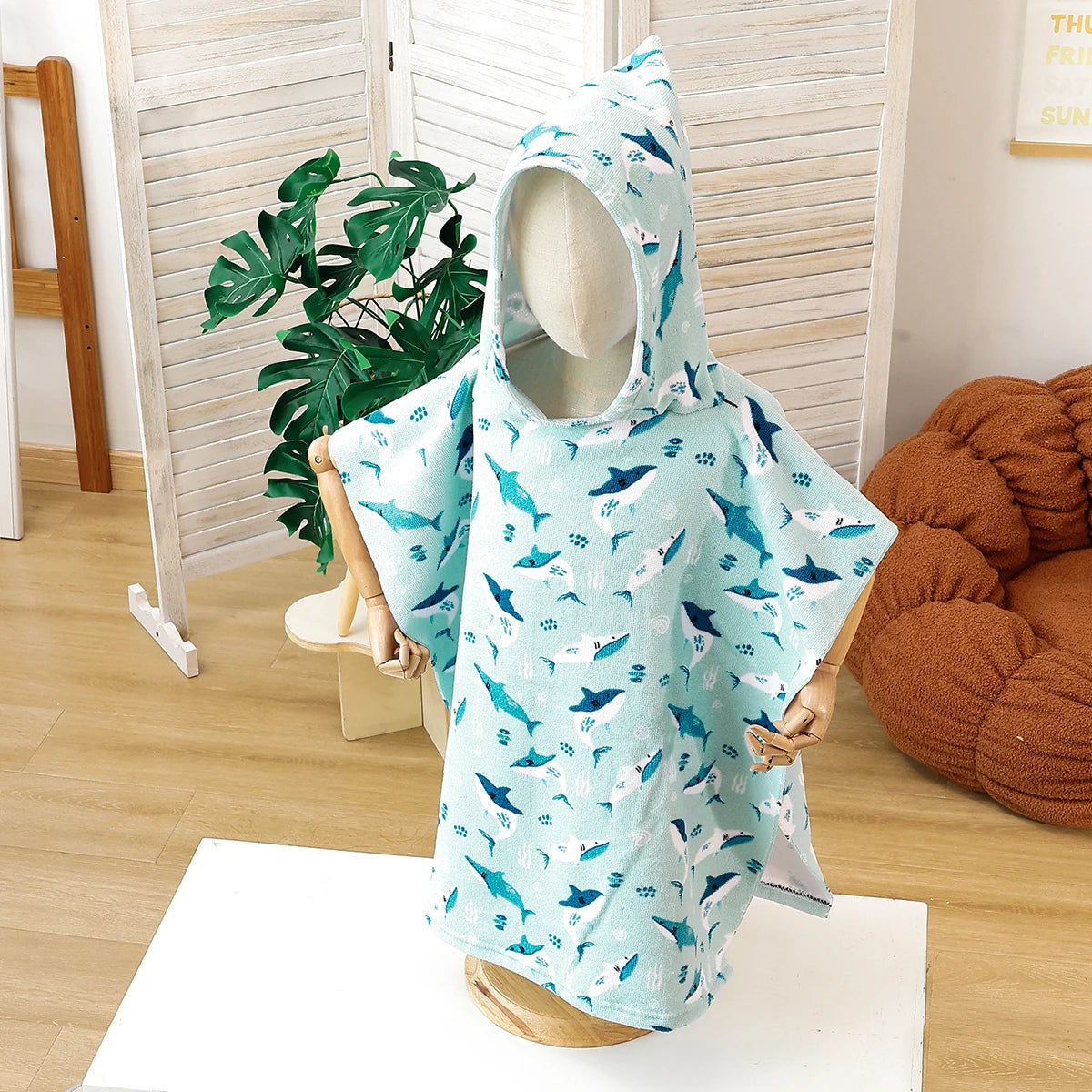 Microfiber Kid's Beach & Bathroom Robe