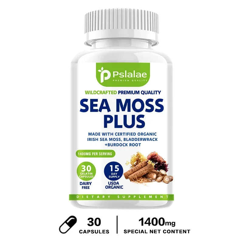 Organic Seaweed Algae Vegetarian Capsules