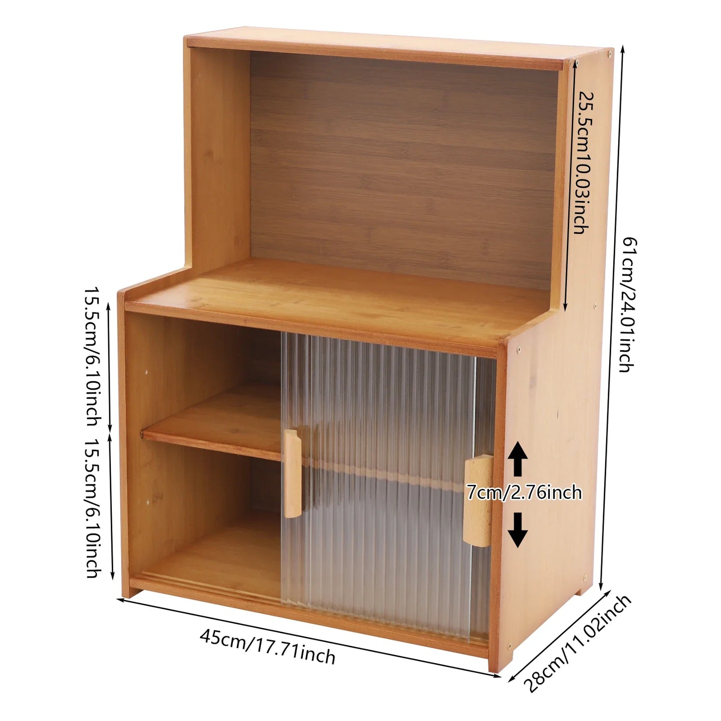 Sliding Door Kitchen Storage Cabinet