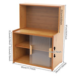 Sliding Door Kitchen Storage Cabinet