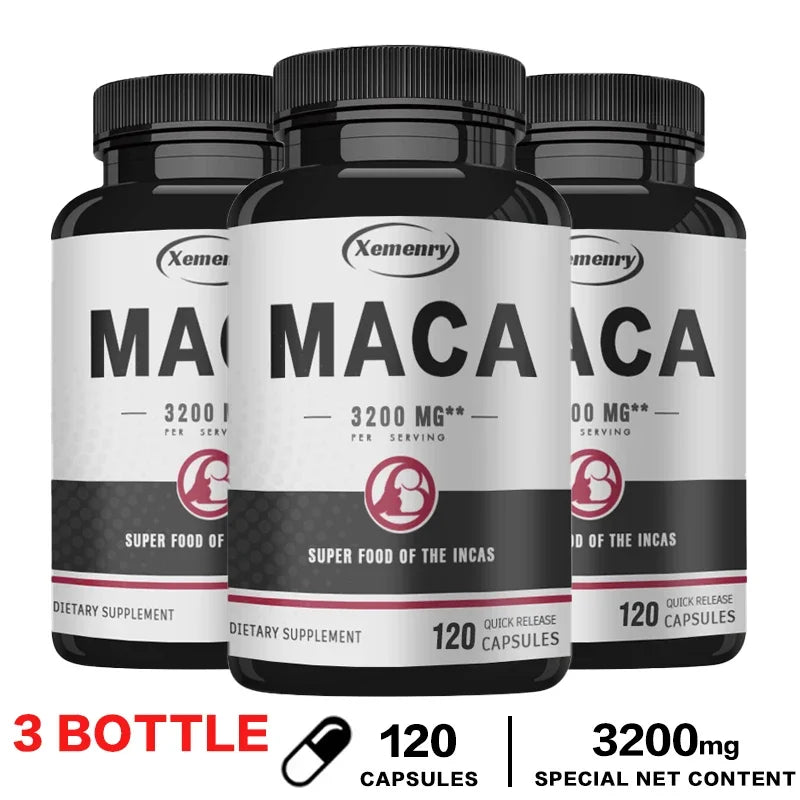 Organic Maca Stamina Support Supplement