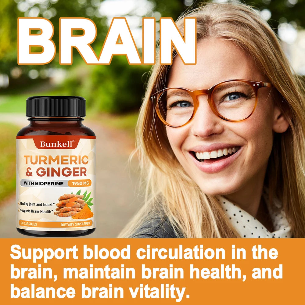 Organic Turmeric Ginger Health Capsules