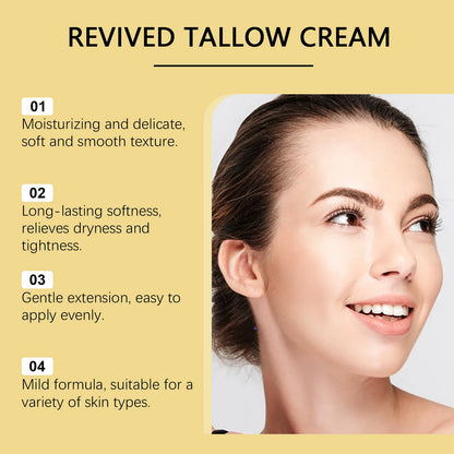 Natural Tallow Beeswax Face Moisturizer