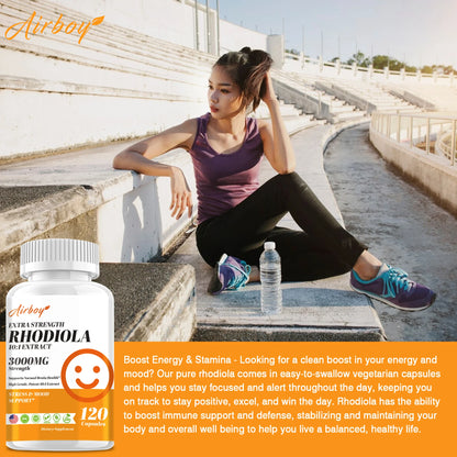 Rhodiola Stress and Energy Capsules