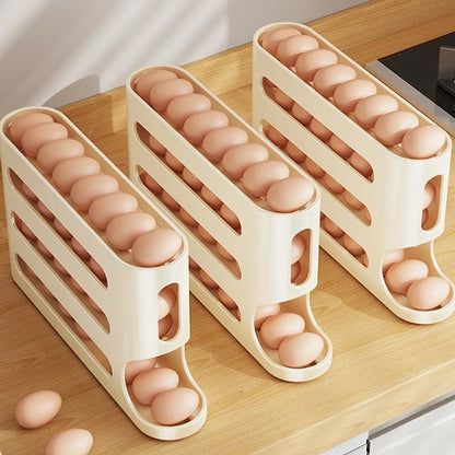 Automatic Rolling Egg Storage Box