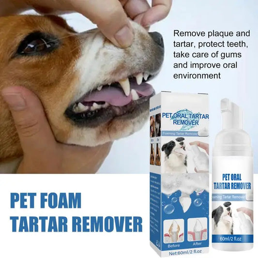 Natural Pet Tartar Remover Foam