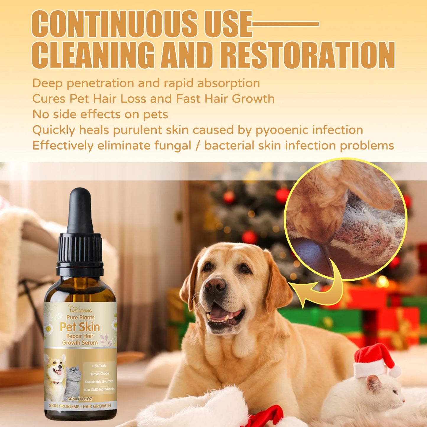 Pet Hair Conditioner with Natural Repair