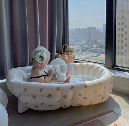 Children’s Outdoor Inflatable Bathtub