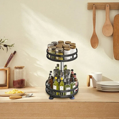 Rotating Pantry Spice Rack