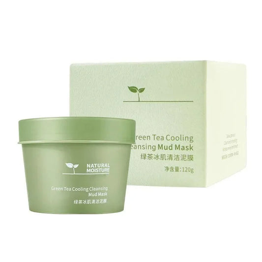 Green Tea Ice Mud Mask for Oil Control