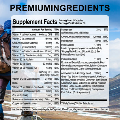 Antioxidant Support Vitamin Multivitamin Supplement