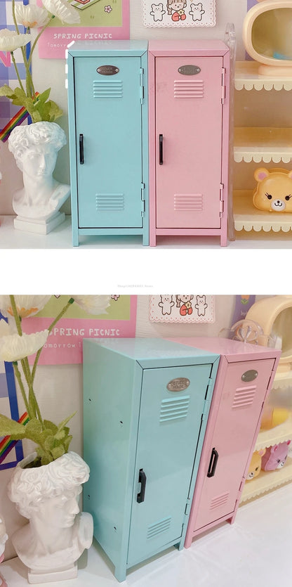 Pink Iron Cosmetic Organizer Rack