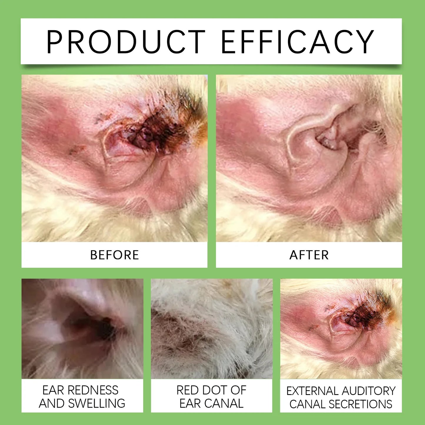 Pet Ear Cleaning Wipes Natural Care