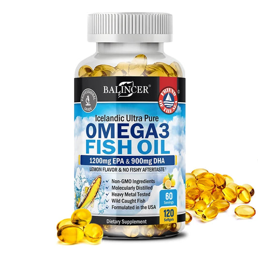 Heart Brain Health Omega-3 Supplement