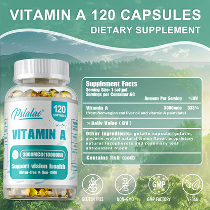 Vitamin A Capsules for Vision & Immunity