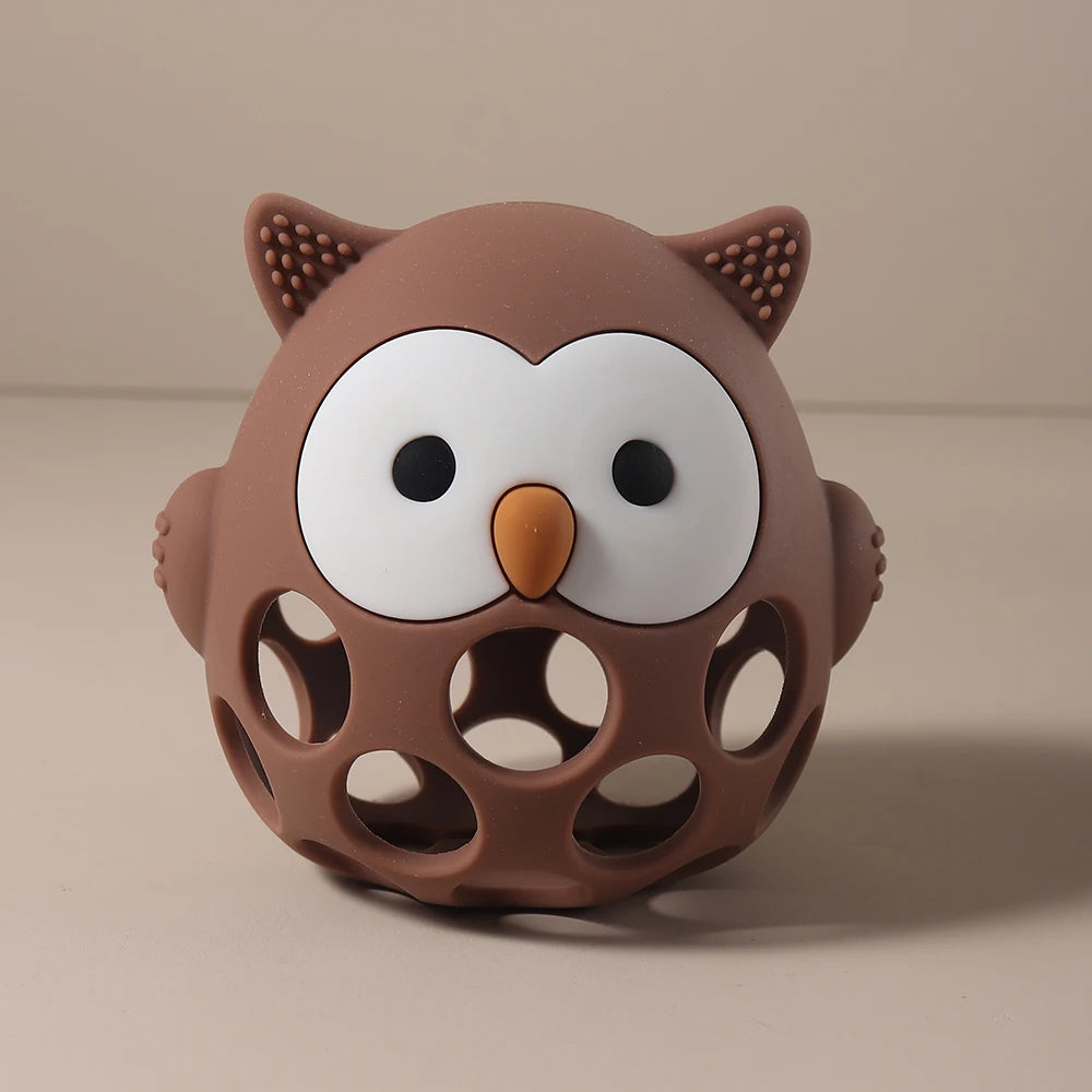 Owl Shaped Silicone Baby Teether