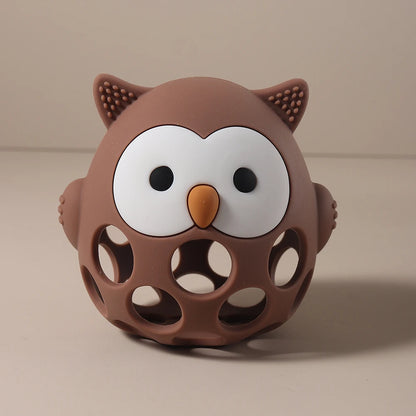 Owl Shaped Silicone Baby Teether
