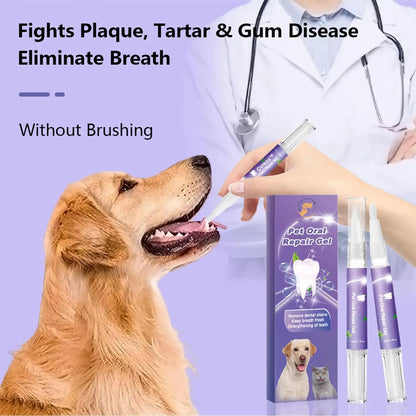 “Natural Pet Toothpaste Gel for Dogs