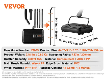 Hardwood and Wood Floor Sweeper