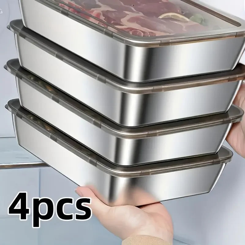 Stackable Kitchen Food Containers