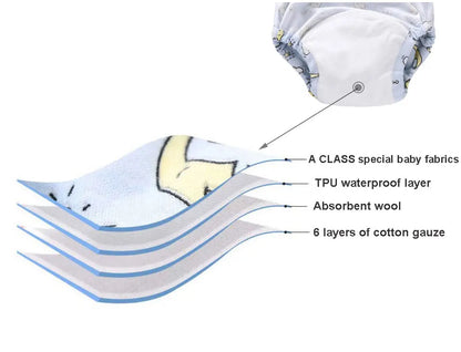 Reusable Baby Diapers for Potty Training