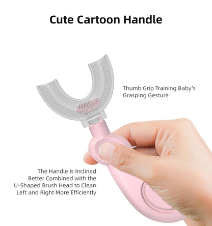 Children’s 360° U-Shaped Silicone Toothbrush