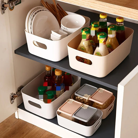 Multi Functional Plastic Storage Organizer Boxes