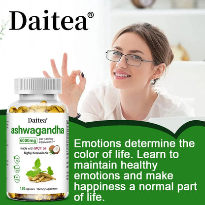 Vegan Ashwagandha Root Health Supplement
