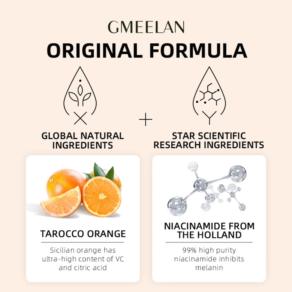 Orange Exfoliating Gel for Skin Brightening