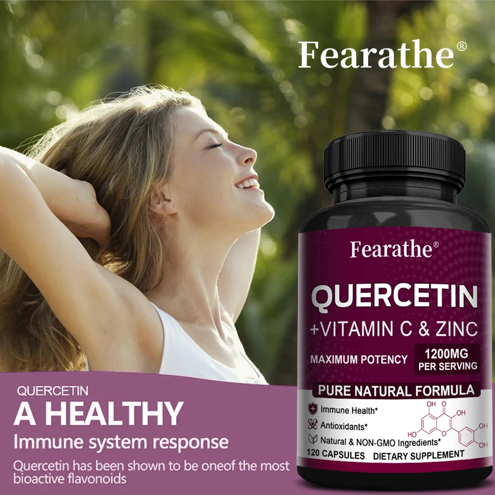 All-Natural Vitamin Supplement with Quercetin
