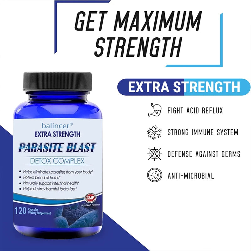 Natural Parasite Blast Detox Supplement