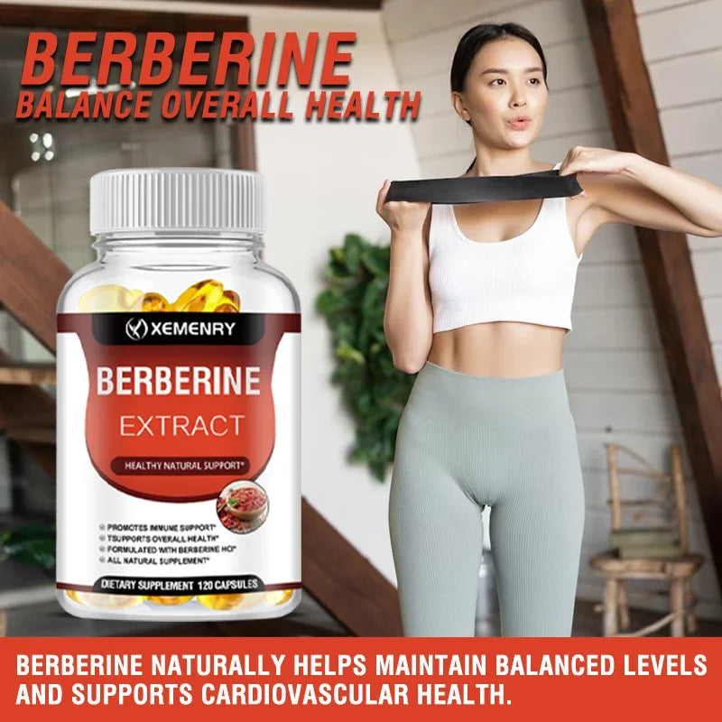 Berberine Vitamin Supplement for Glucose Support