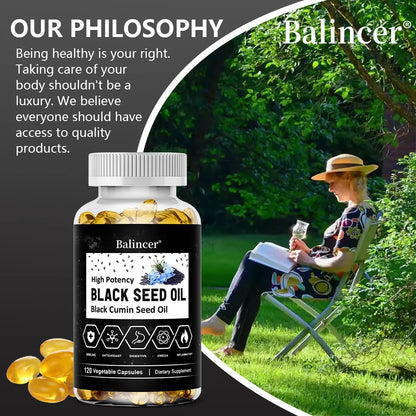 Organic Black Seed Oil Capsules